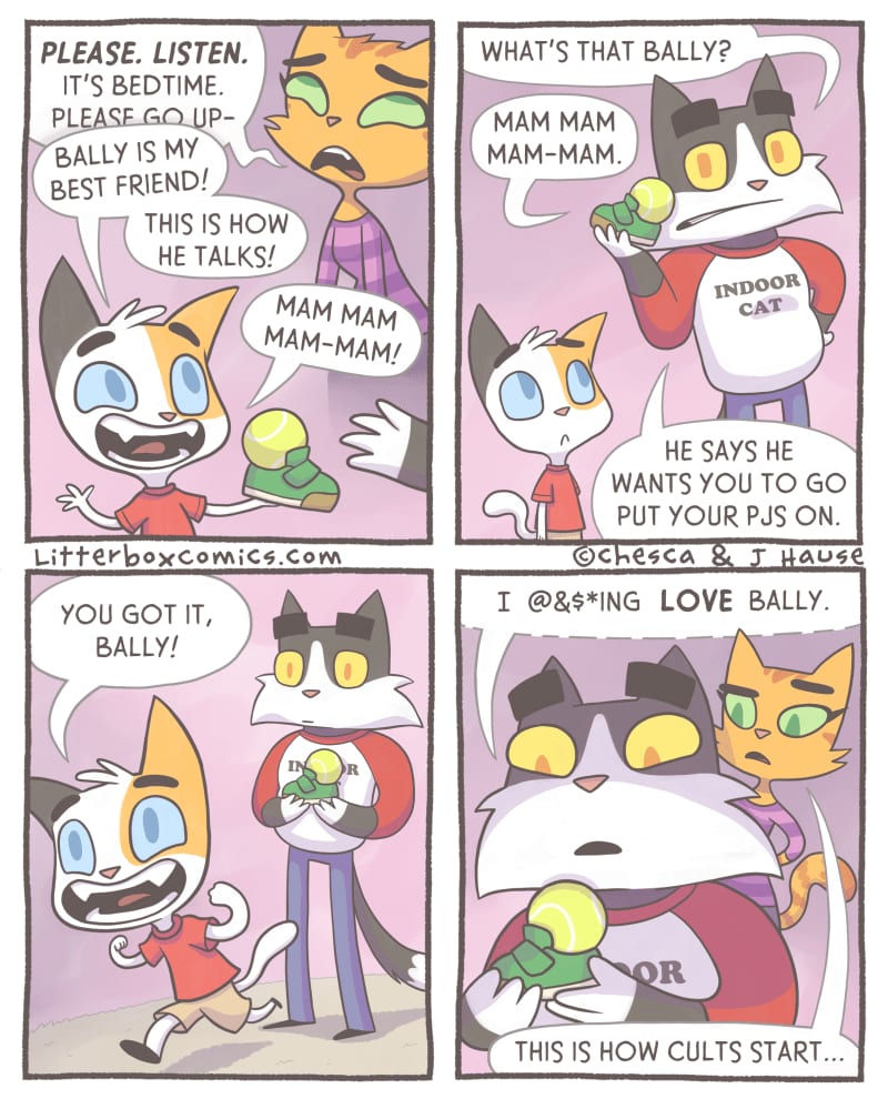 Parent-Love-Bally Funny Parenting Comics