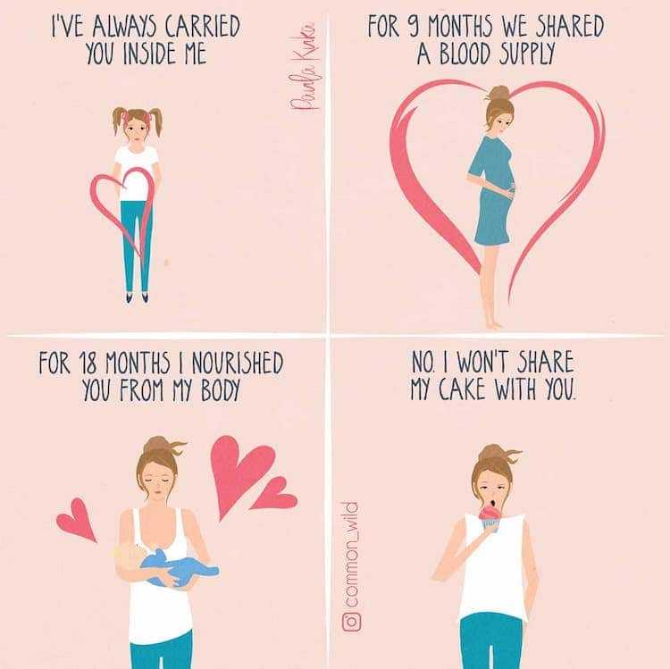 Parenting-No-Cake Funniest Parenting Comics