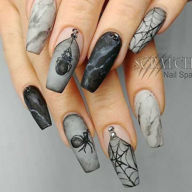 Halloween Nail Art  Vintage