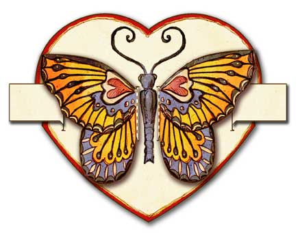 Butterfly-Card Butterfly Card 1