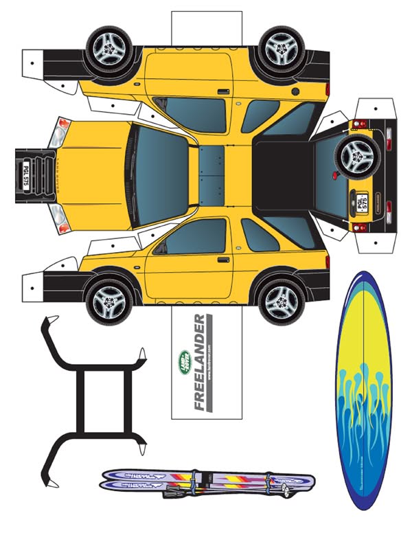 Freelander-Paper-Cutout Freelander Paper Cutout 1