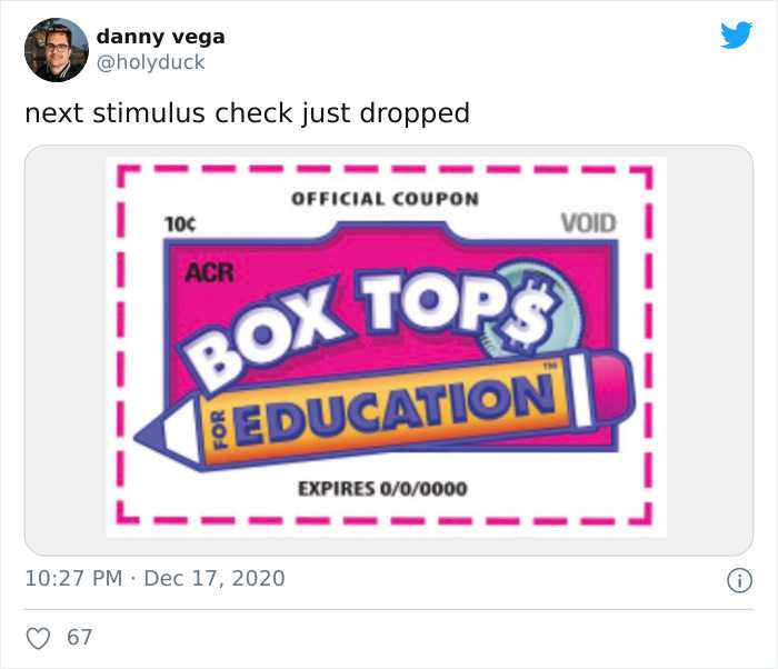 Stimulus Box Tops