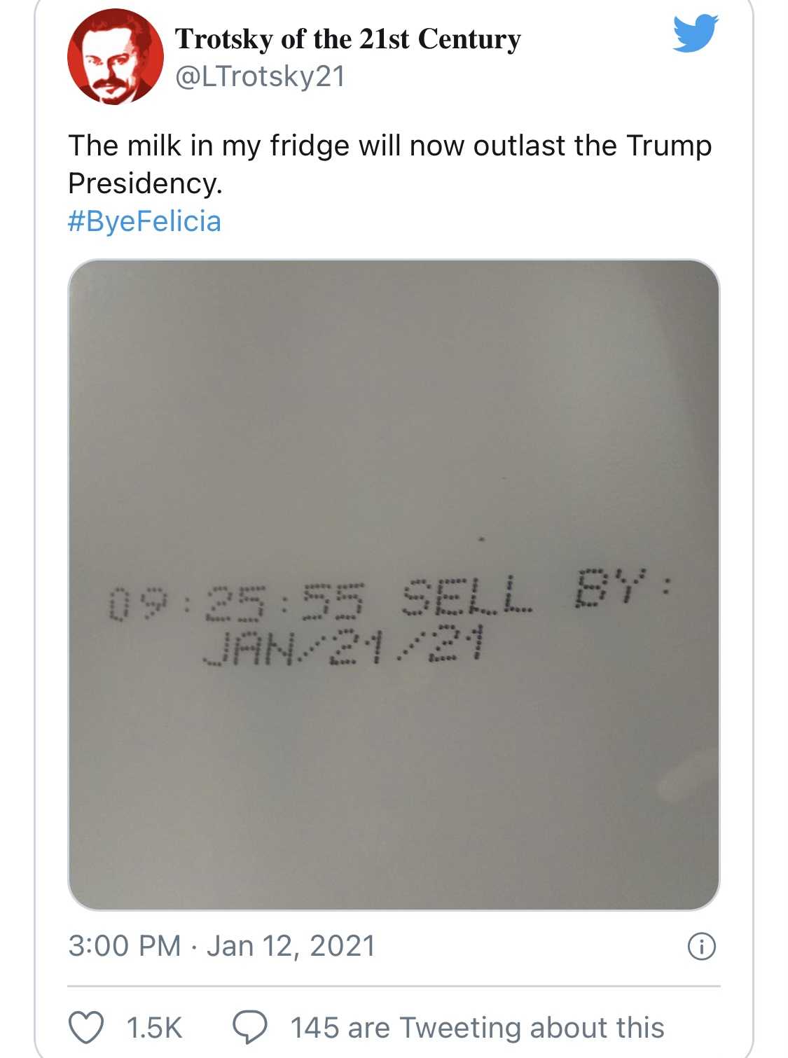 Trump Last Day Memes  Milk Outlast