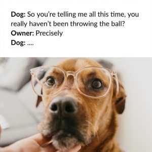 700 Dog Posters Ball Throwing Philosophy 101