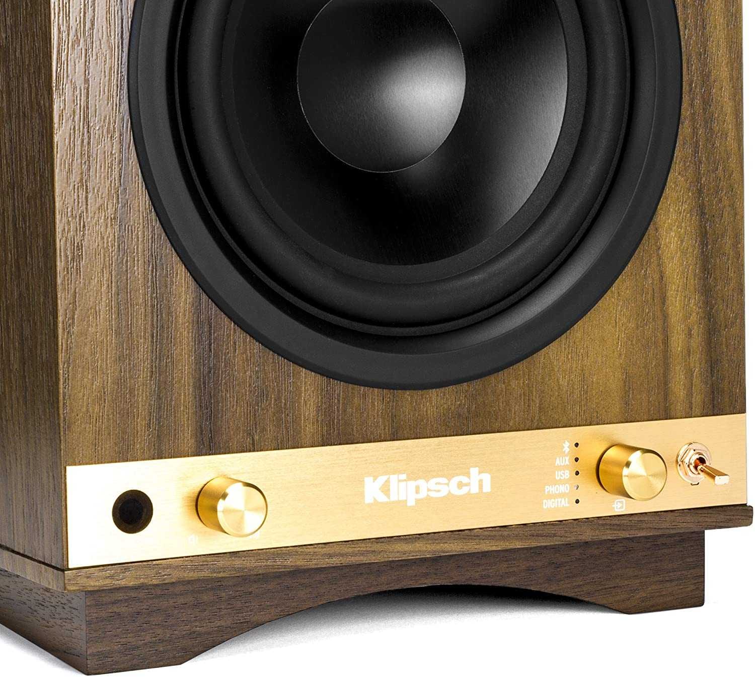 Klipsch-Walnut-Veneer Klipsch Speaker
