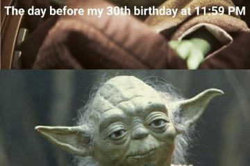 30Th Birthday Meme Yoda