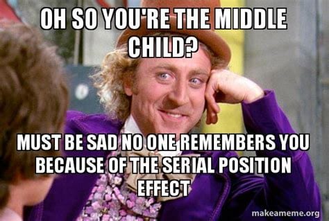 Middle Child Memes Funny