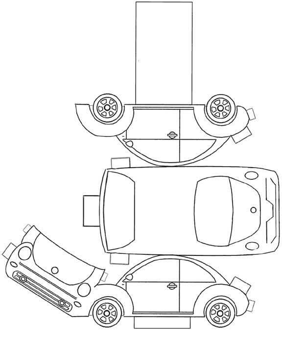 New-Volkswagon-Paper-Cutout New Volkswagon Paper Cutout