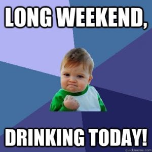 Funny Long Weekend Memes