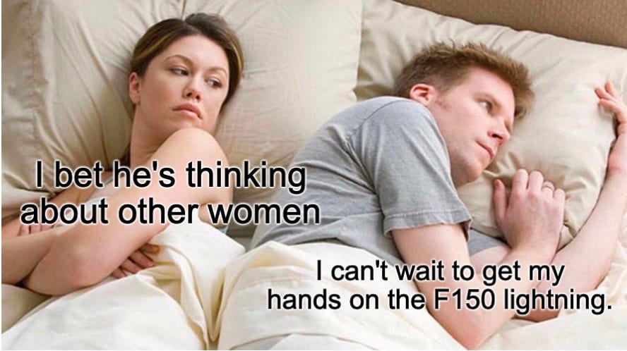 Ford 150 Lightning Meme