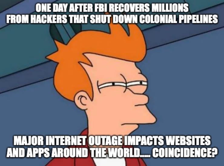 Major Internet Outage