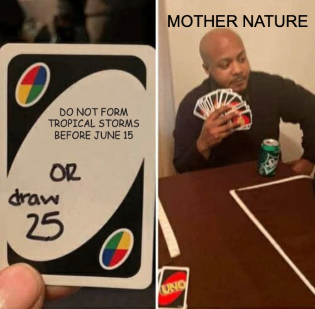 First Tropical Storm Meme