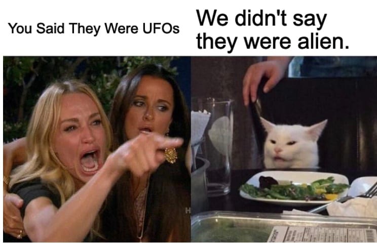 Us Intelligence Ufo Meme