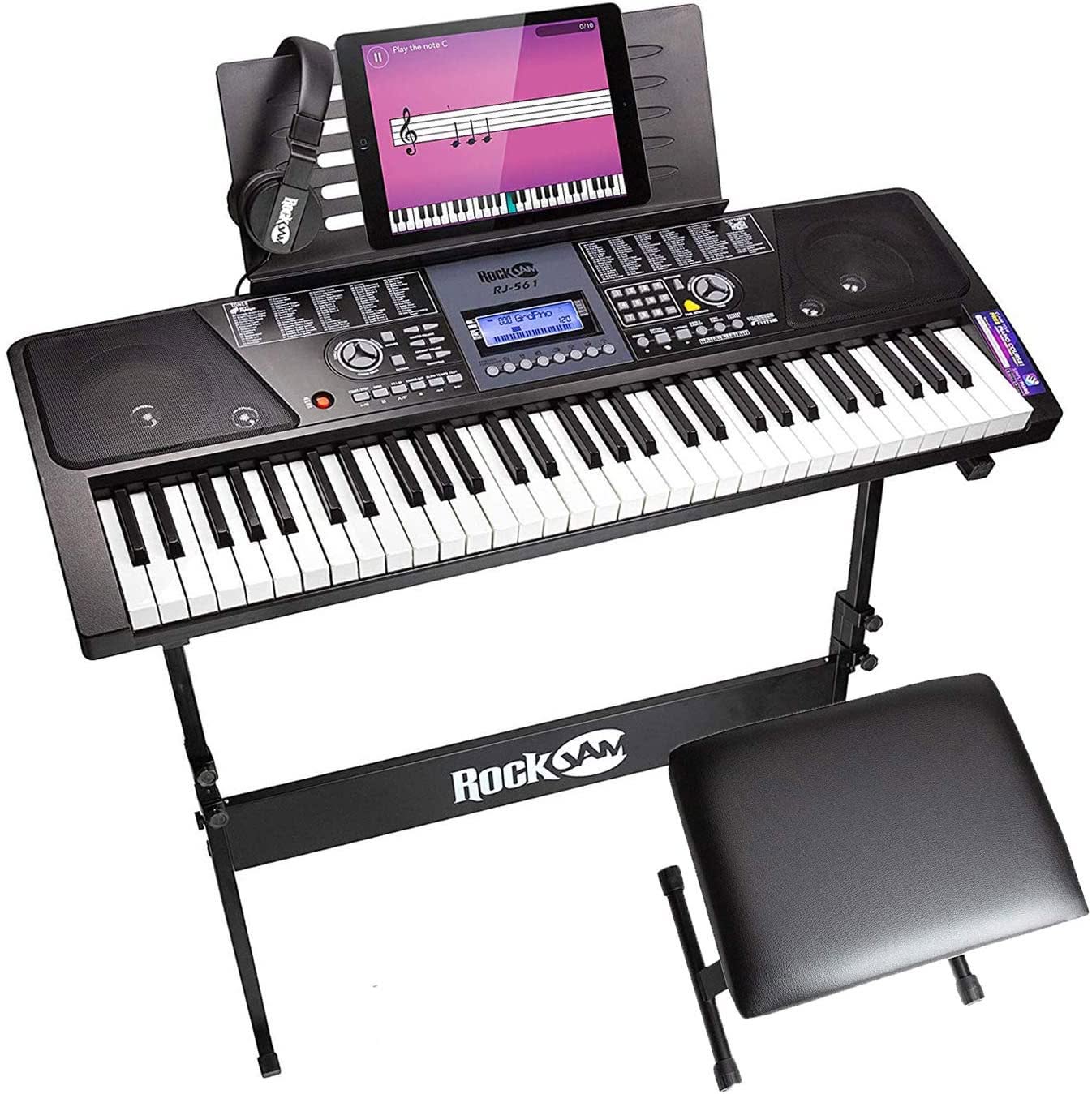 The Insanely Cool Rockjam 61 Key Keyboard Piano