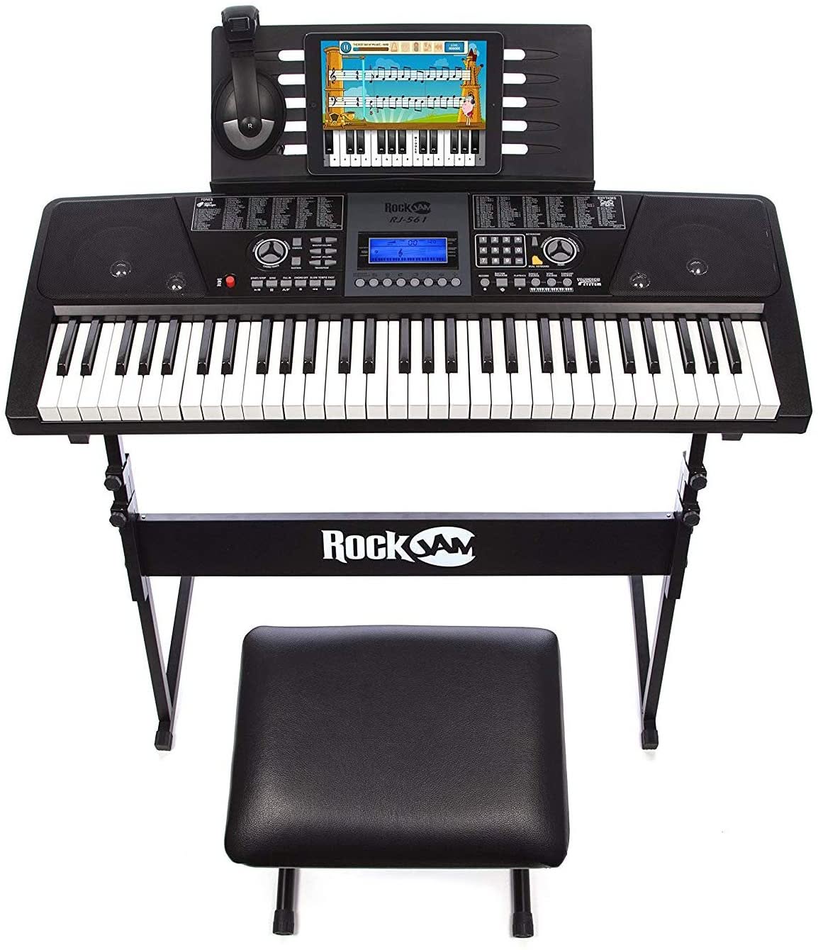 The Insanely Cool Rockjam 61 Key Keyboard Piano
