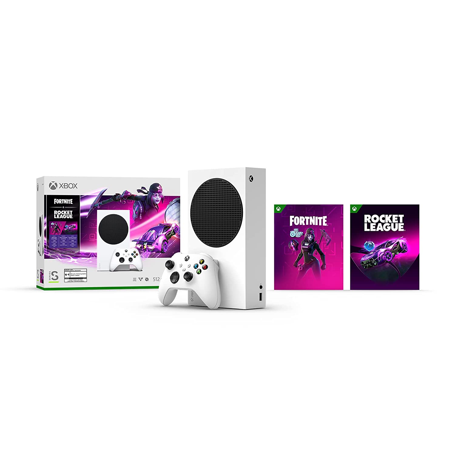 The Number 1 Best Selling Xbox Series S – Fortnite &Amp; Rocket League Bundle