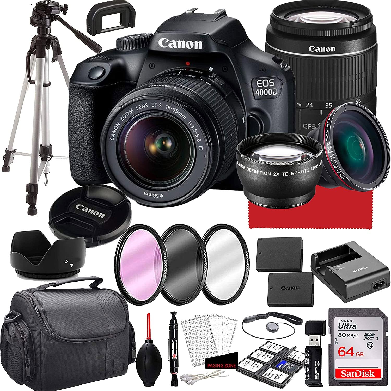 The Powerful Canon Eos 4000D Dslr Is A Must Have