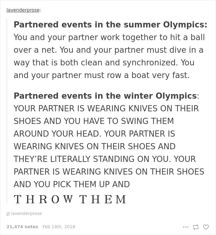 30 Icy And Hilarious Winter Olympic Memes