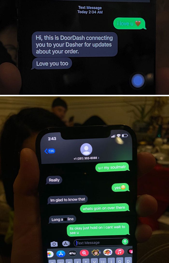 30 Funny And Bizarre Text Exchanges With Food Delivery Drivers