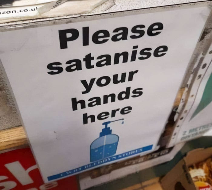 30 Hilariously Incorrect English Texts Found On Signs