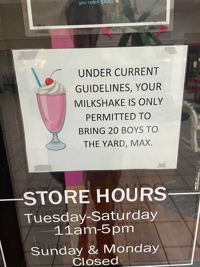 30 Epic Signs That Are So Funny They Don't Even Seem Real