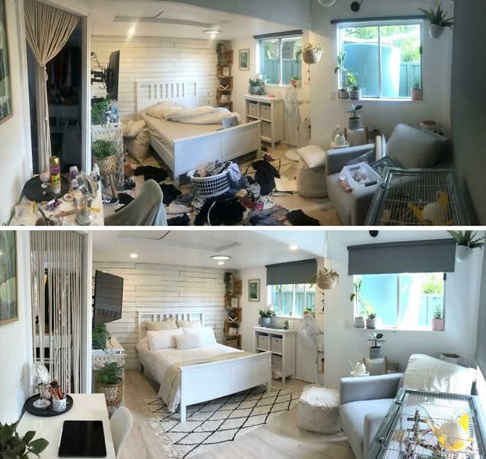 30 Oddly Satisfying Pics Of Spaces Before And After Being Cleaned