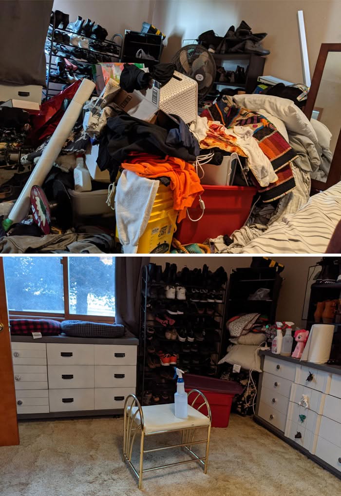 30 Oddly Satisfying Pics Of Spaces Before And After Being Cleaned