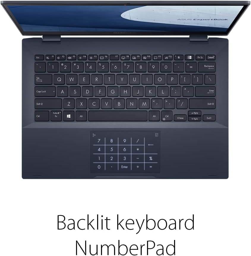 Asus Expertbook B5 Thin &Amp; Light Business Laptop, 13.3” Fhd Oled, Intel Core I71165G7, 512Gb Ssd, 16Gb Ram, AllDay Battery, EnterpriseGrade Video Conference, Numberpad, Win 10 Pro, B5302CeaXh74