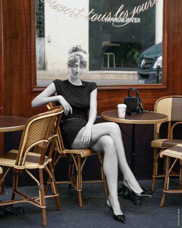 30 Stunning Photos Of Art Icons Reimagined As Modern Social Media Influencers
